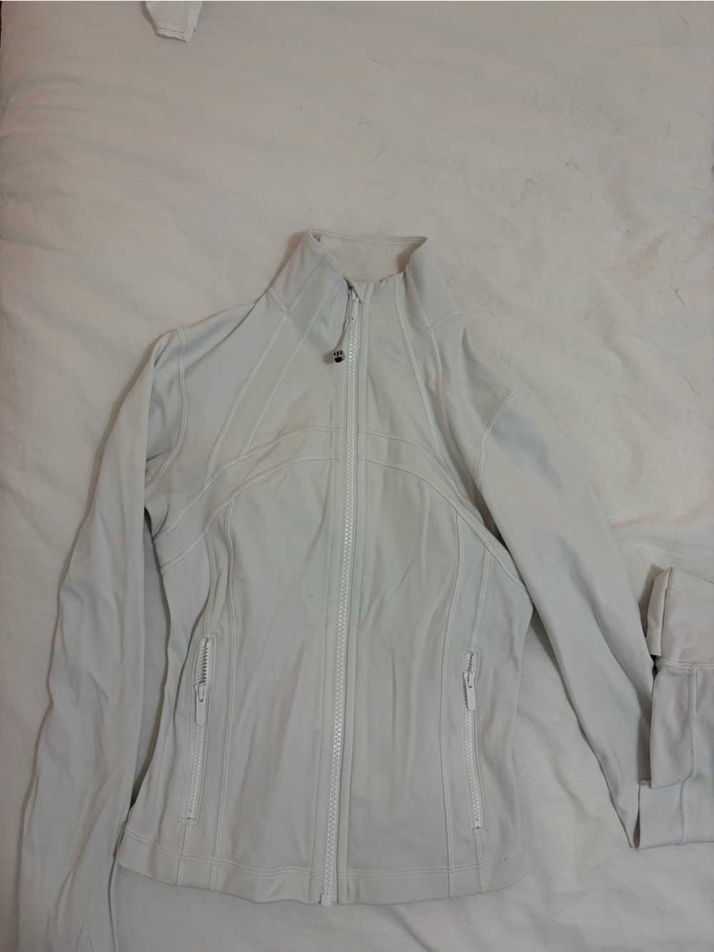 lululemon dropped define jacket white